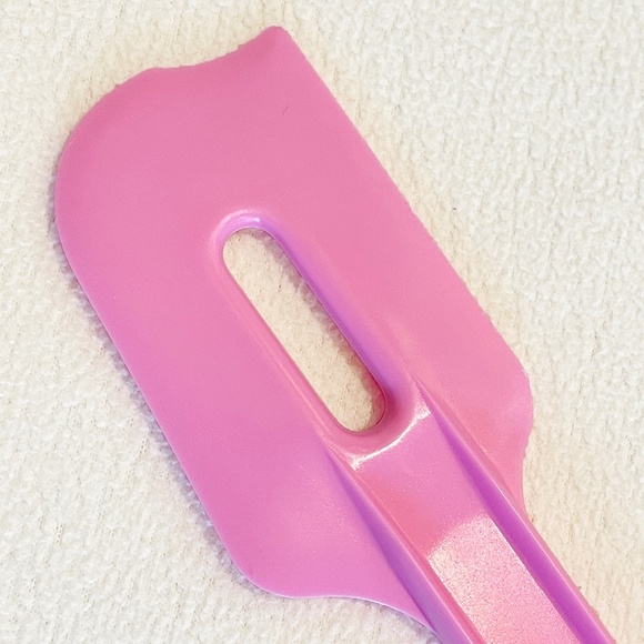 BNWOT Tupperware Mini Paddle Scraper Spatula in Pink - ONLY 1 LEFT! - Picture 3 of 3